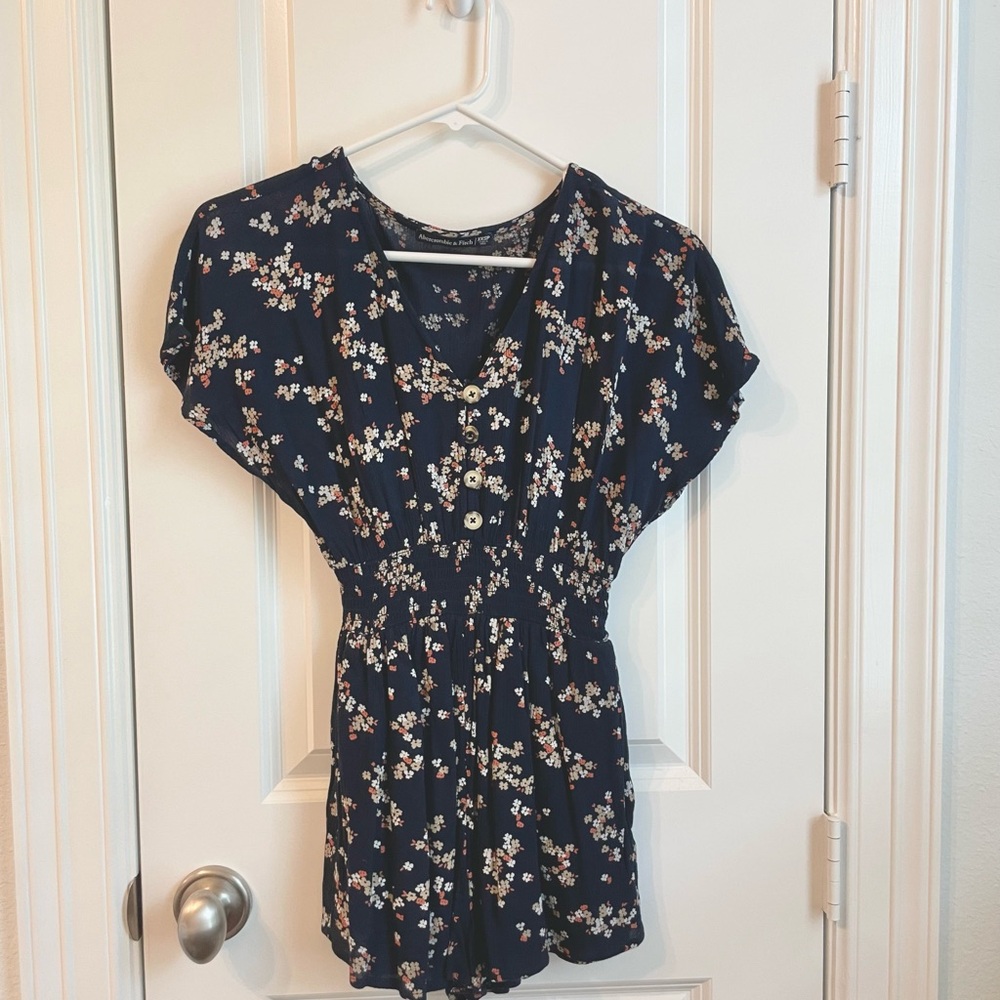 Abercrombie and Fitch Floral Romper